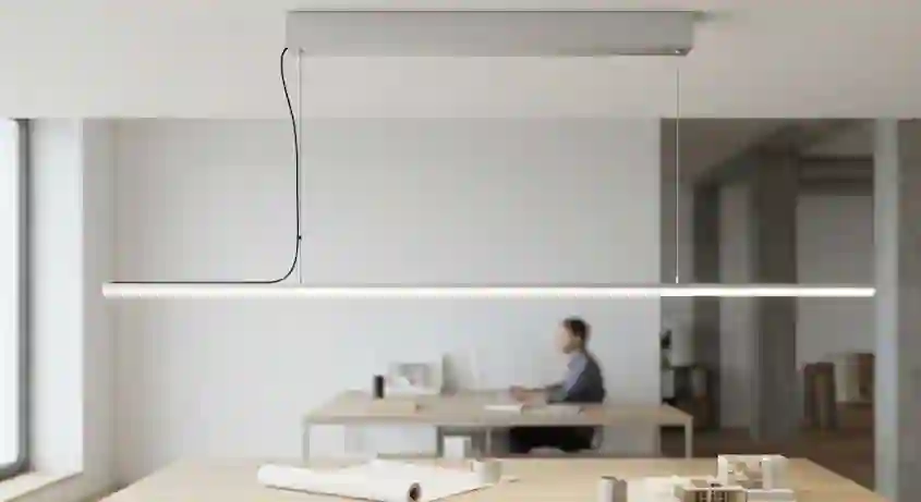 Box AL profil pro LED napájecí zdroj v komerční nebo obytné instalaci